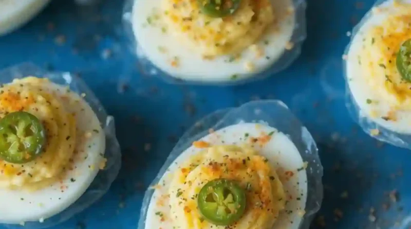 Jalapeño Popper Deviled Eggs
