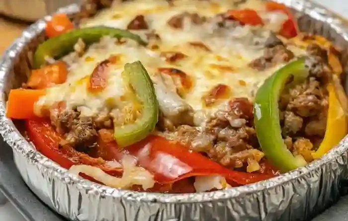 Low Carb Crustless Pizza Bowl