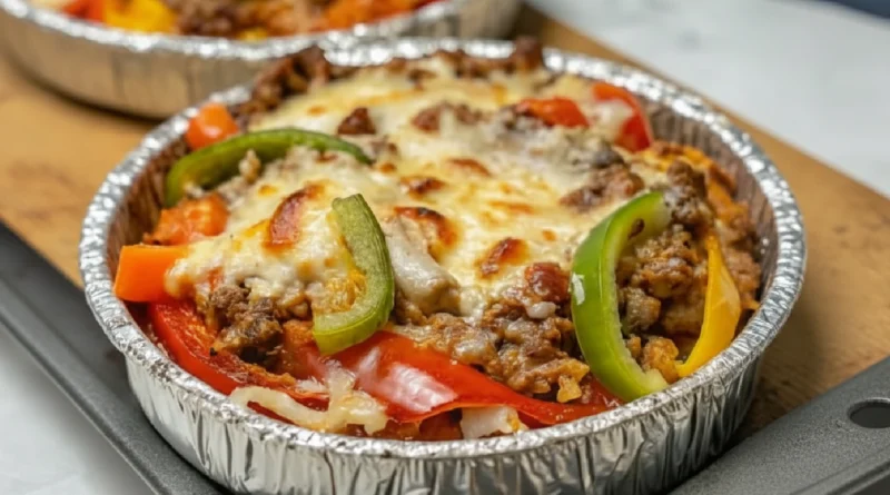 Low Carb Crustless Pizza Bowl