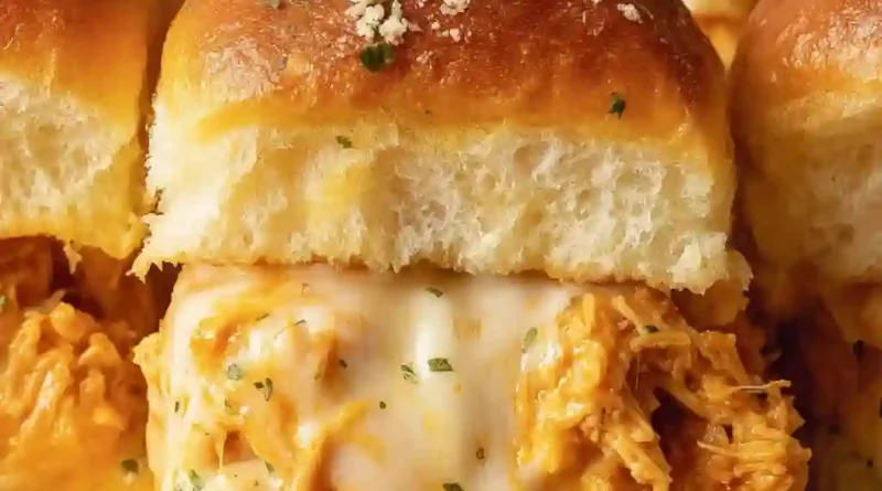 Buffalo Chicken Sliders