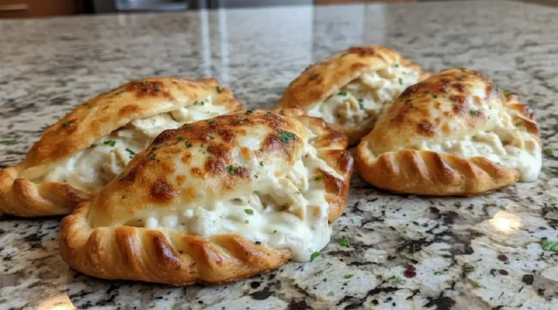 Cheesy Chicken Pockets Recipe