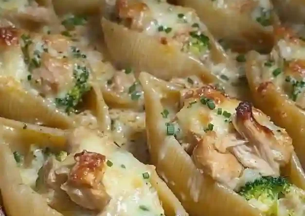 Creamy Cajun Chicken Stuffed Shells