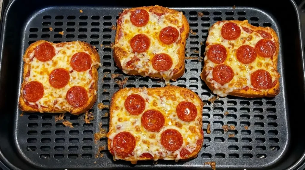 Crispy Texas Toast Pizza In The Air Fryer Recipe