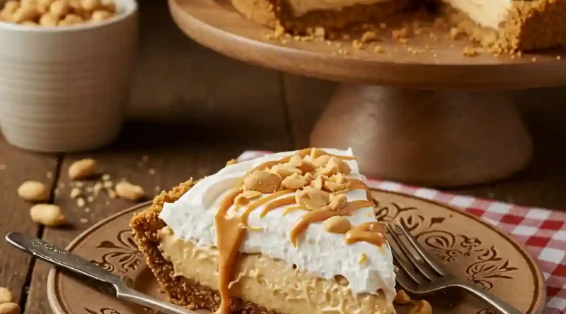 Amish Peanut Butter Cream Pie