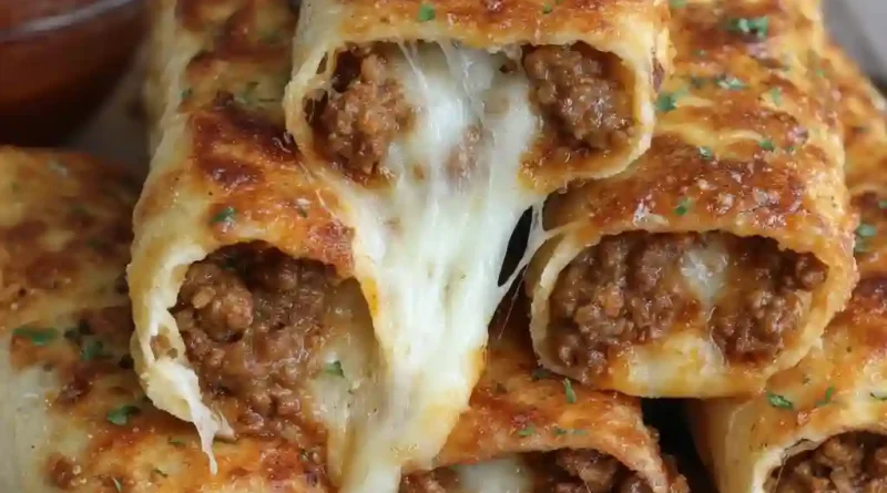 Cheesy Taco Breadsticks