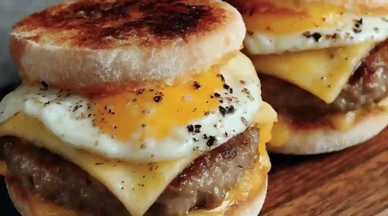 McDonald's Sausage Egg McMuffin