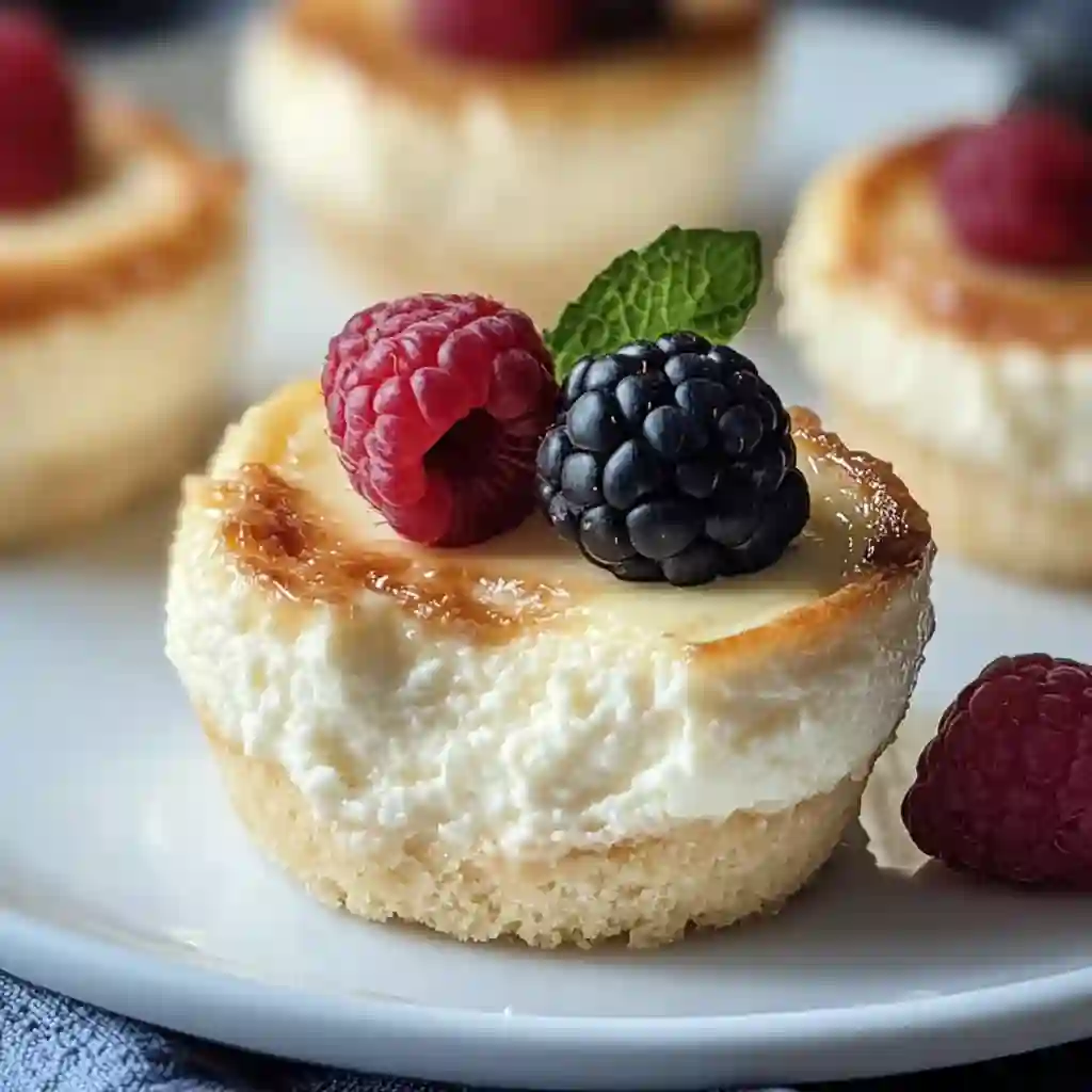 Keto Mini Cheesecake Bites