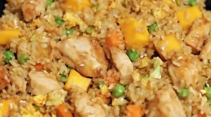 Mango Chicken Fried Rice