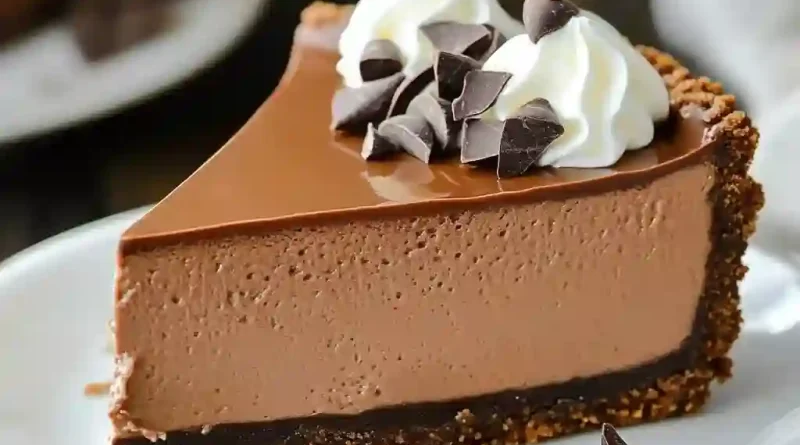 Creamy Milk Chocolate Cheesecake