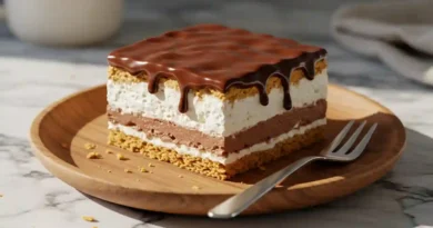 No-Bake Chocolate Éclair Cake