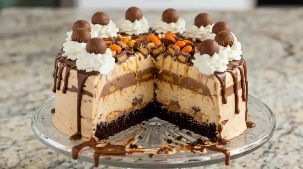 Reese's Ice Cream Cake