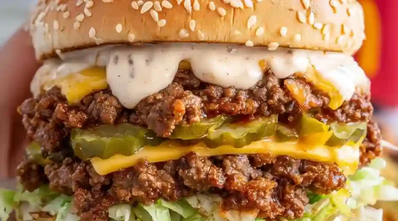 Big Mac Sloppy Joes