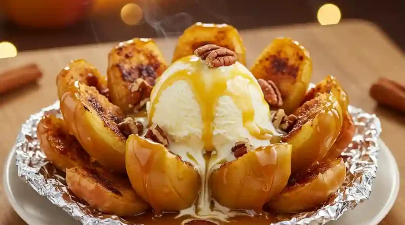 Bloomin’ Grilled Apples