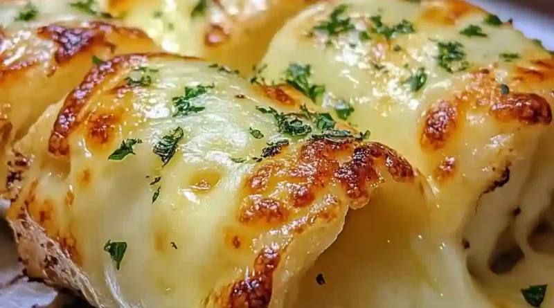 Cheesy Garlic Butter Rollups
