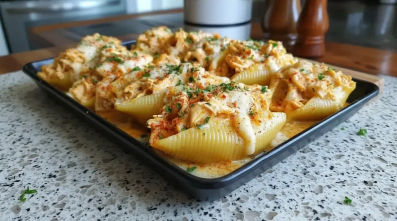 Creamy Cajun Chicken Stuffed Shells