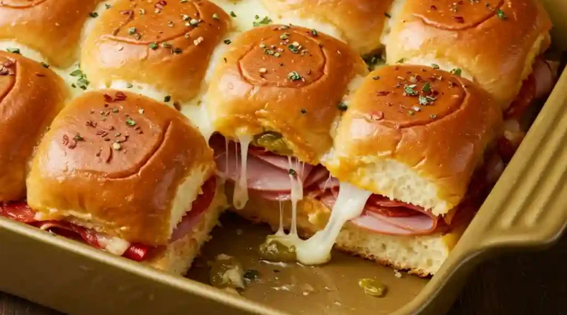 Hot Italian Sliders
