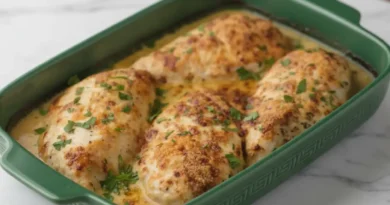 Melt in Your Mouth Caesar Chicken