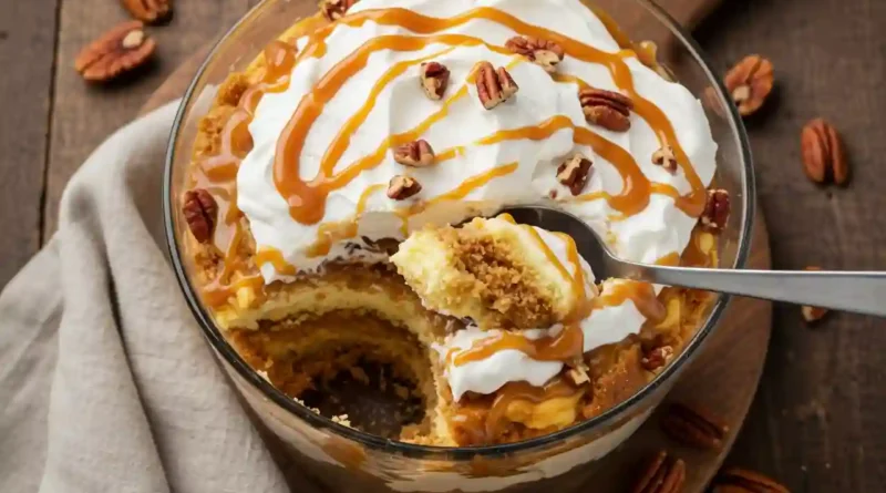 Pecan Pie Cheesecake Trifle