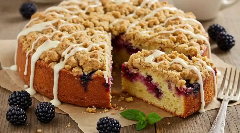 Blackberry Coffee Cake