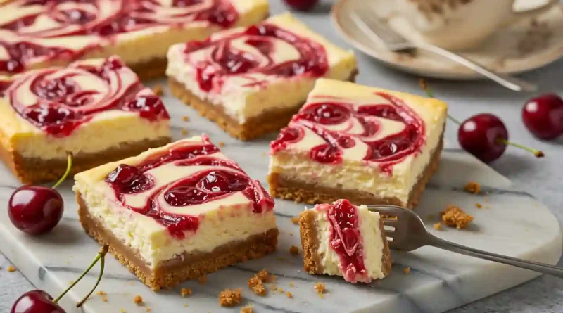 Cherry Cheesecake Bars