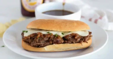Slow Cooker French Dip Sandwich