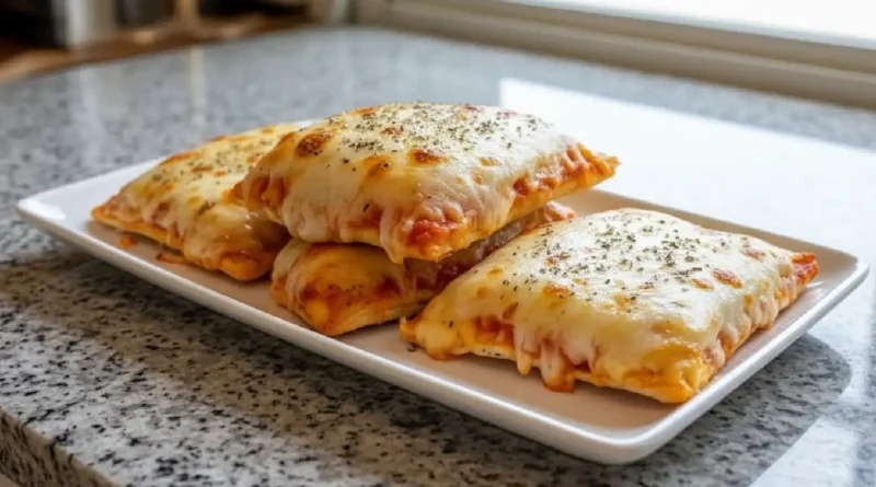 Easy Cheesy Homemade Pizza Pockets