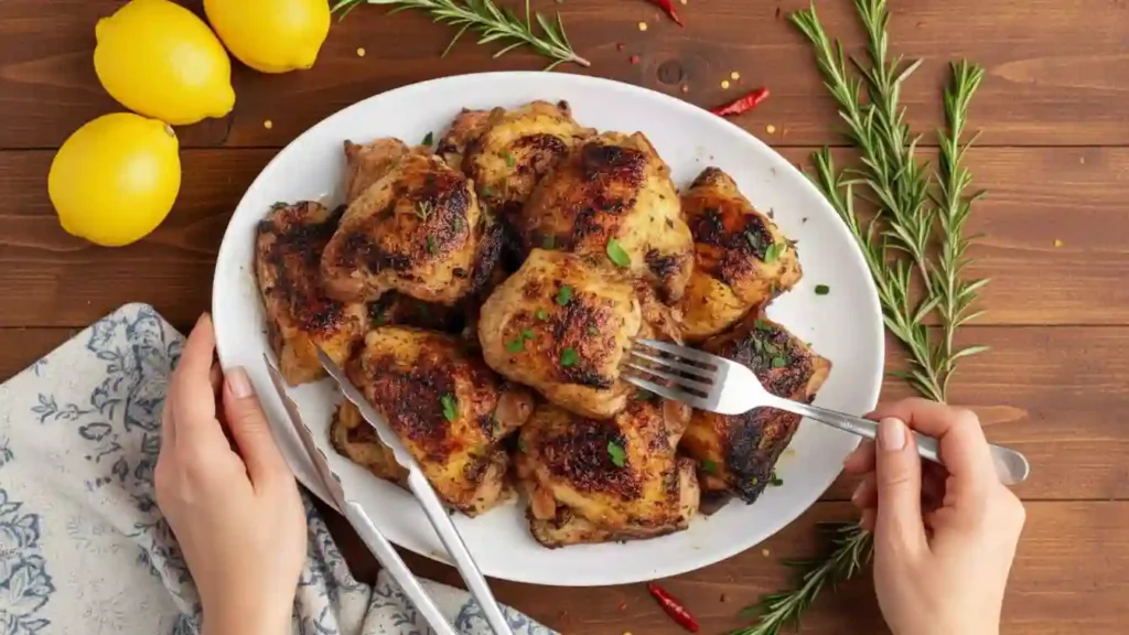 Grilled Soy Sauce Lemon Chicken recipe