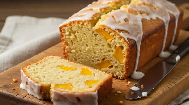 Peach Loaf Cake