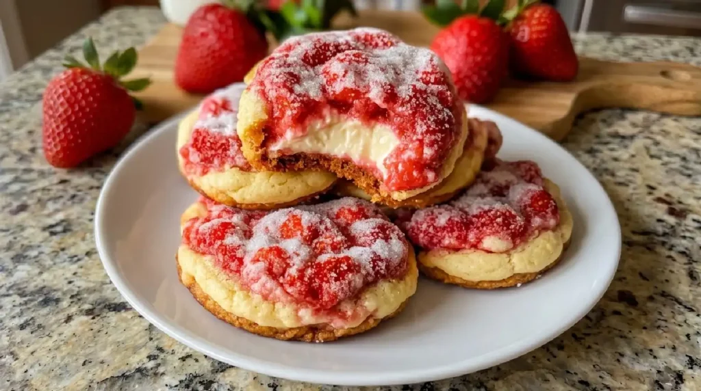 Strawberry Shortcake Cookies Recipe