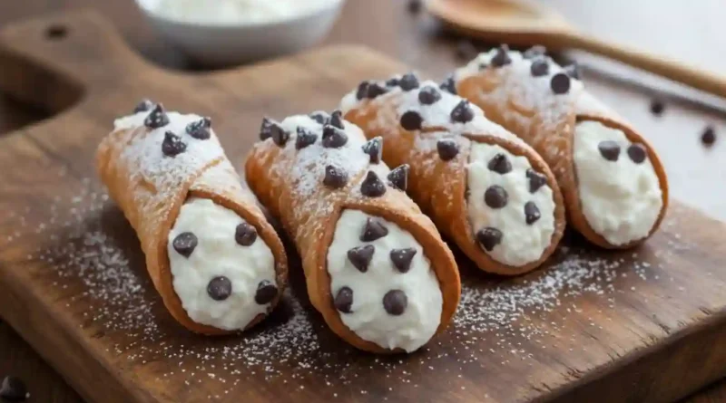 Authentic Homemade Cannoli Recipe