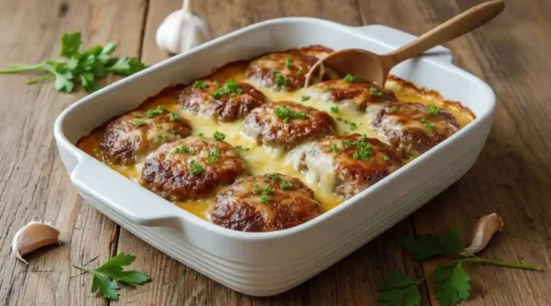 Amish Hamburger Steak Bake