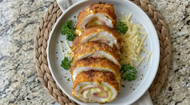 Easy Chicken Cordon Bleu Casserole
