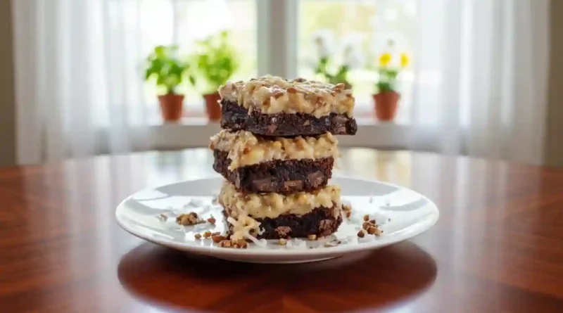 German Chocolate Brownies Recipe