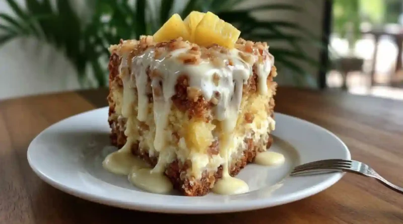 Hawaiian Pineapple Cake