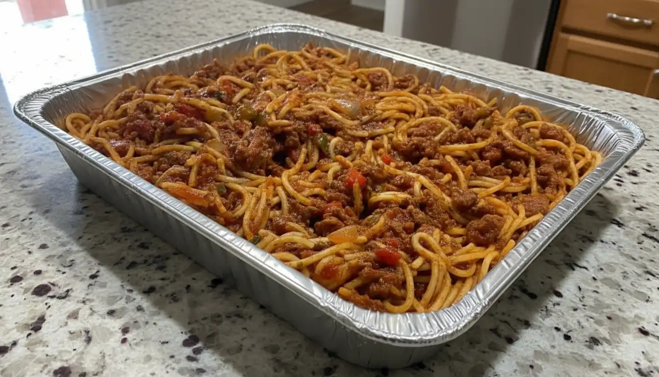 Old Fashioned Spaghetti - My Grandma's Pie