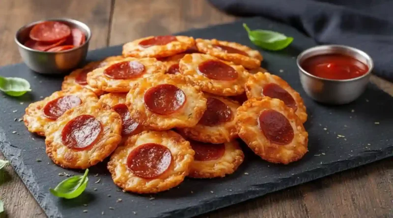 Pepperoni Pizza Cheese Chips