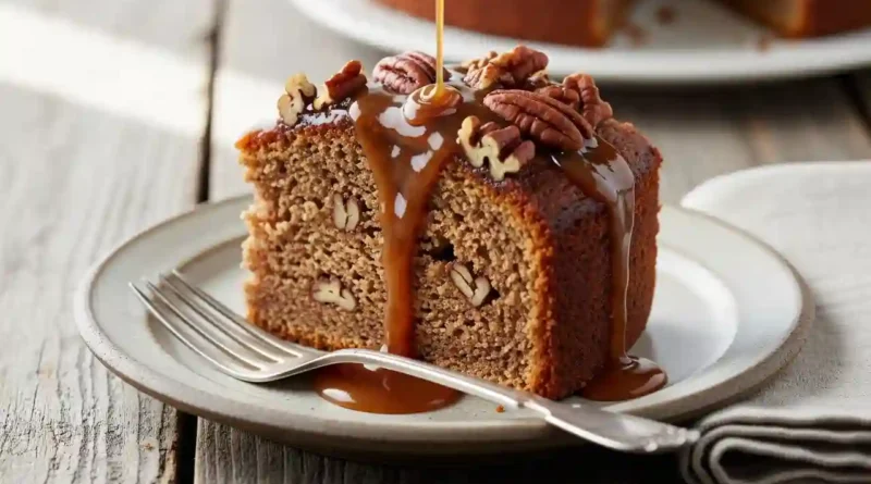 Southern Pecan Praline Cake