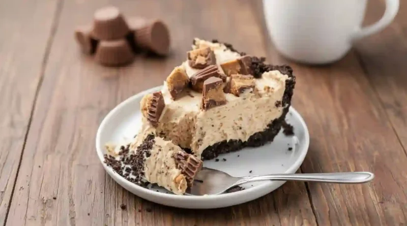 6-Ingredient Peanut Butter Pie with Easy Oreo Crust