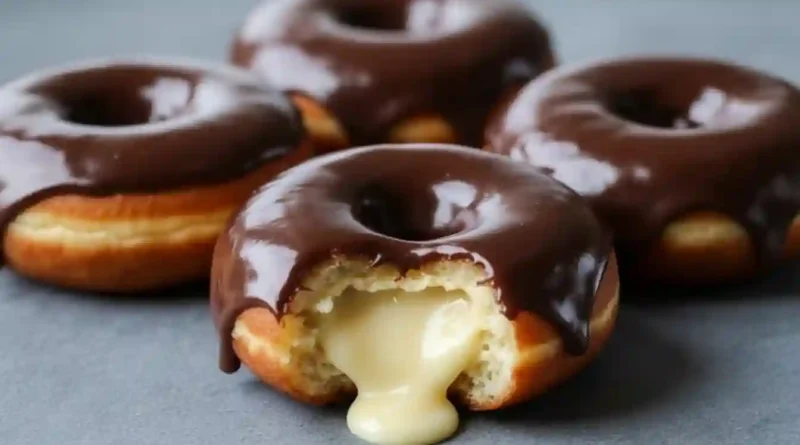 Boston Cream Donuts Recipe