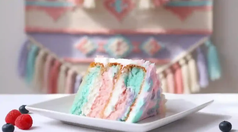 Cotton Candy Cake Recipe