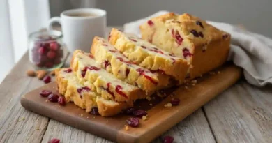 Cream Cheese Cranberry Loaf