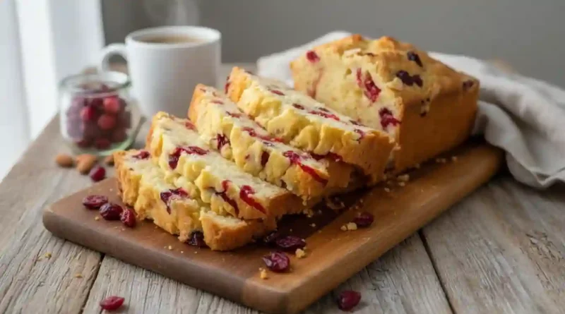 Cream Cheese Cranberry Loaf