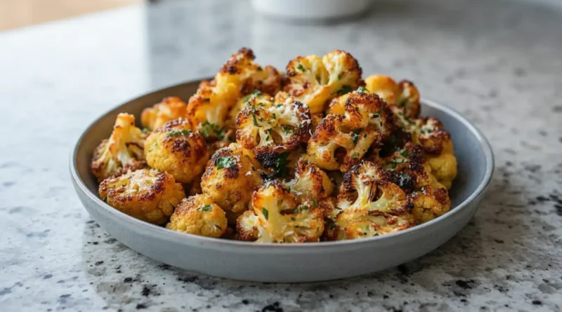 Parmesan Roasted Cauliflower