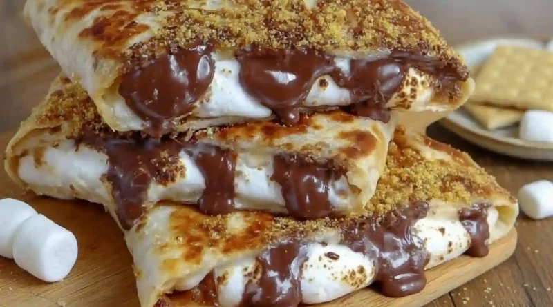 The Best S'mores Crunchwrap Recipe