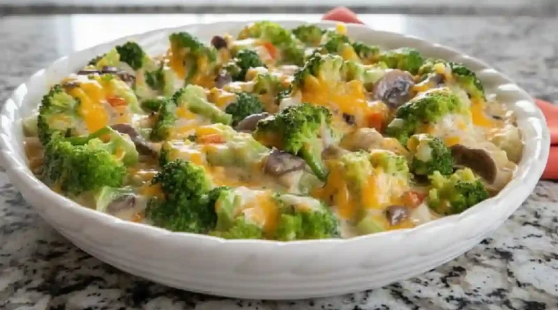 Broccoli Cheese Casserole Recipe