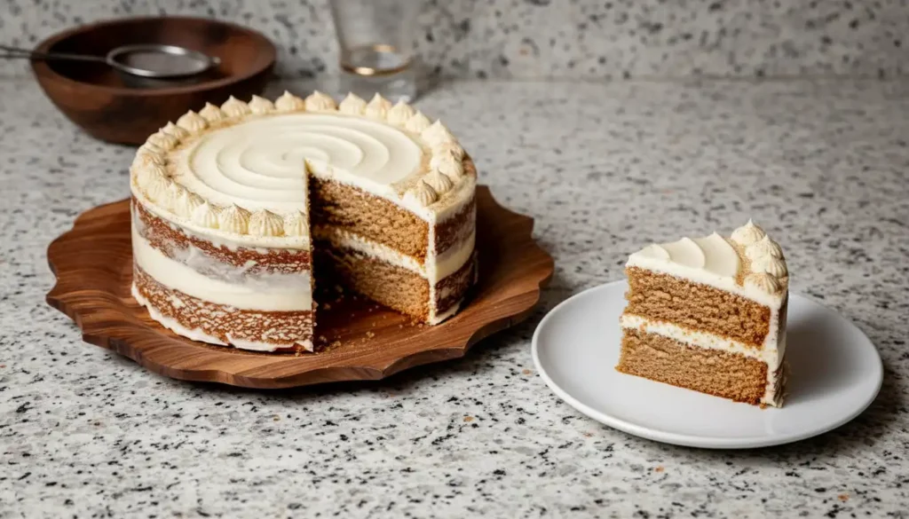 Brown Sugar Chai Cake