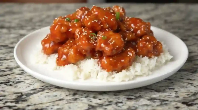 Chinese Takeout Sesame Chicken
