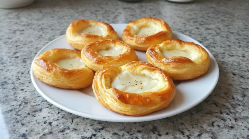 Crescent Roll Cheese Danishes