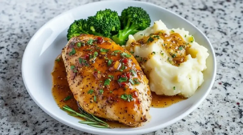 Easy Honey Dijon Chicken with Fresh Rosemary