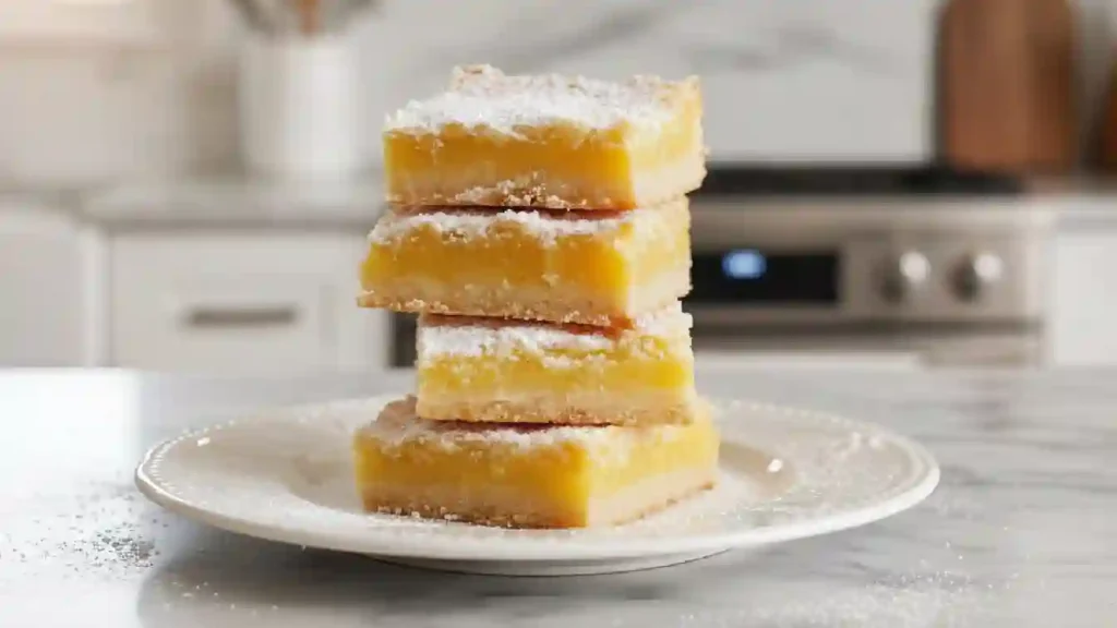 Homemade Meyer Lemon Bars